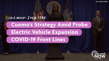 Video thumbnail: New York NOW Cuomo's Strategy, Electric Vehicles, COVID-19 Front Lines