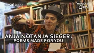 The performance art and poetry of Anja Notanja Sieger