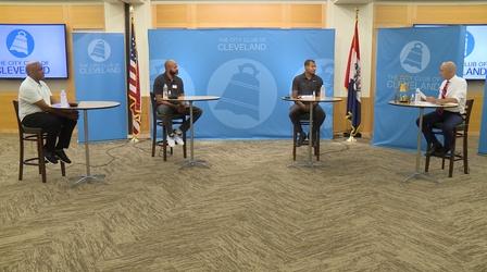 Video thumbnail: The City Club Forum Cavs Leadership On Racial Justice And Professional Sports