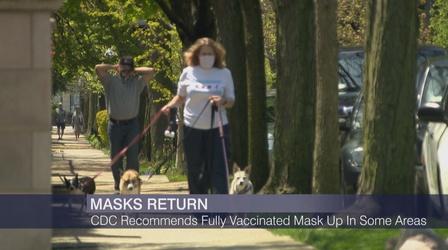 Video thumbnail: Chicago Tonight COVID-19 Cases Spike Across the Country, Again