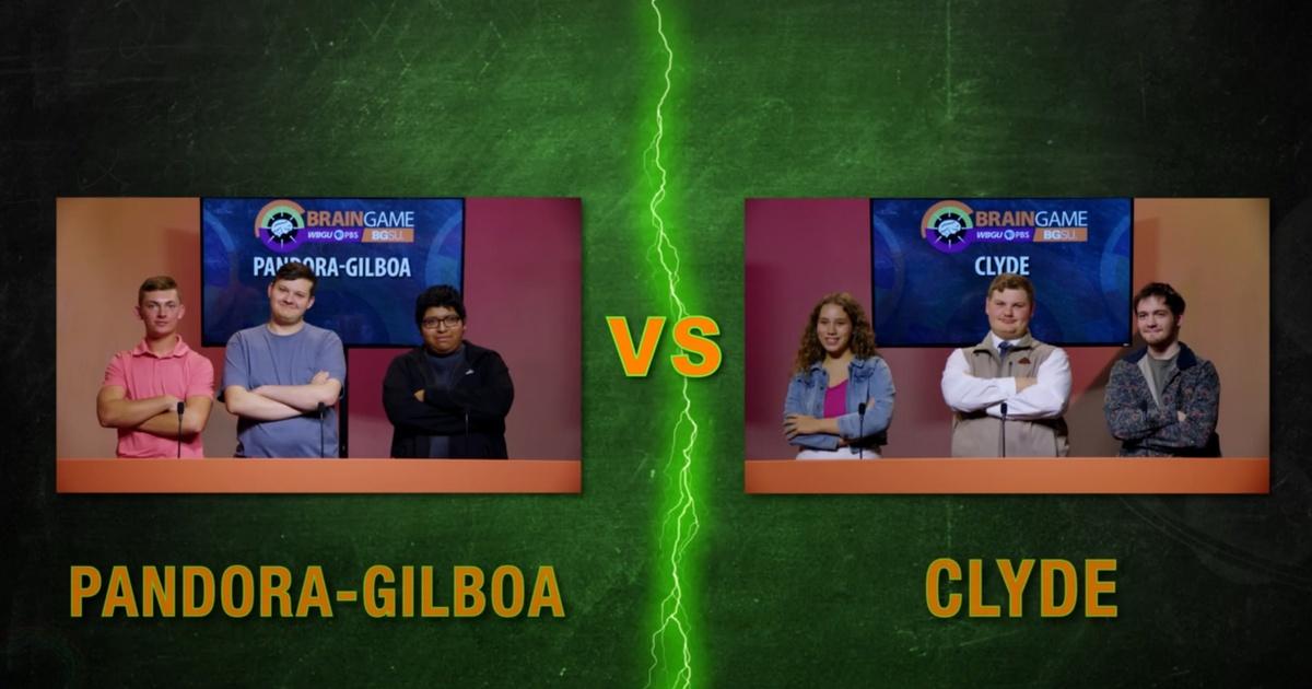 BGSU Brain Game | Pandora-Gilboa vs Clyde | Season 2023 | Episode 1 | PBS