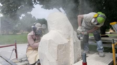 Video thumbnail: Common Ground Boarding School Era Sculpture: Duane Goodwin