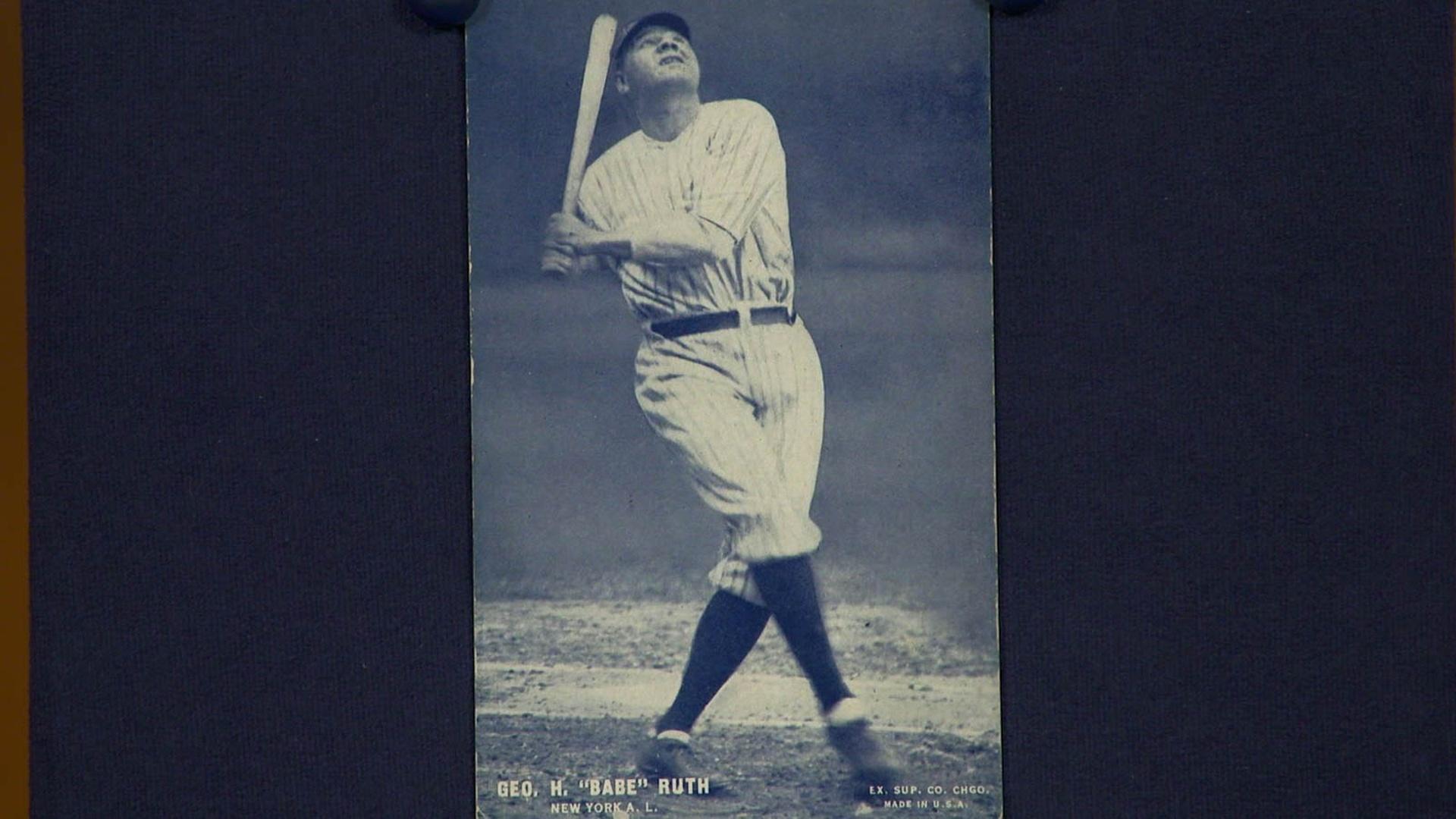 Appraisal: 1928 Babe Ruth Exhibition Card | Antiques Roadshow ...