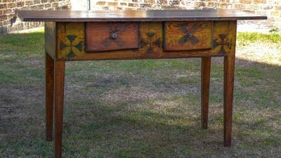 Appraisal: 19th C. Jim Williams-owned Federal Hunt Board