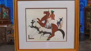 Appraisal: Narciso Abeyta (Ha So De) Painting, ca. 1935