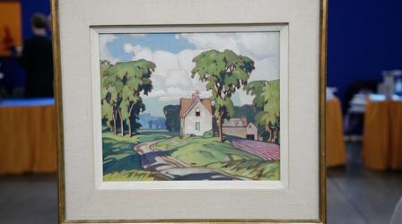 Video thumbnail: Antiques Roadshow Appraisal: Alfred Joseph Casson Landscape Oil, ca. 1935