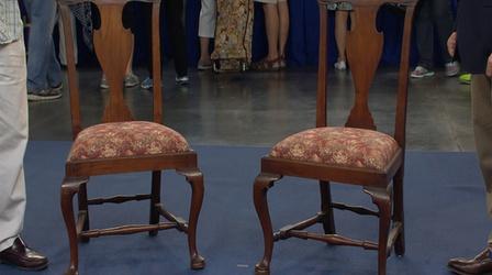 Video thumbnail: Antiques Roadshow Appraisal: Chippendale Chairs, ca. 1770