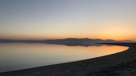 Video thumbnail: PBS NewsHour Artist communities thrive along the disappearing Salton Sea