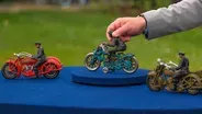 Appraisal: Hubley Cast Iron Toy Motorcycles, ca. 1930