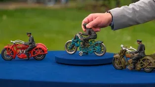 Appraisal: Hubley Cast Iron Toy Motorcycles, ca. 1930