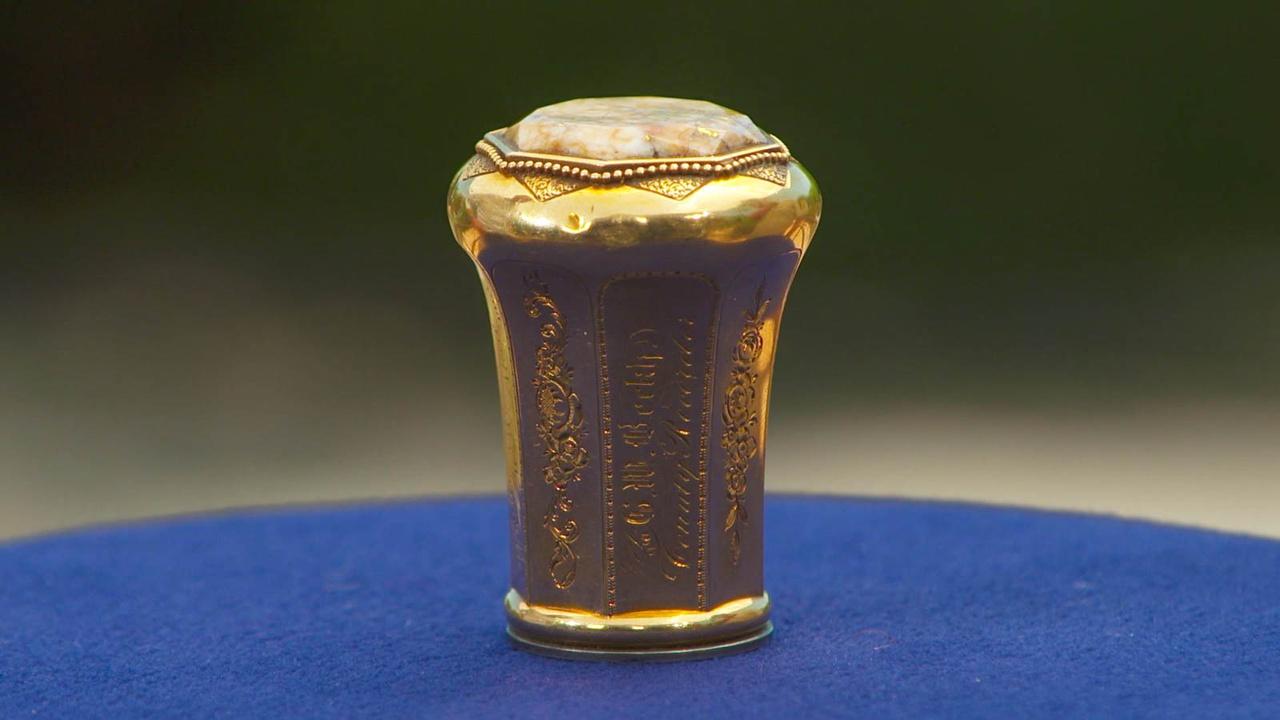 Antiques Roadshow | Appraisal: 1861 Presentation Gold Letter Seal