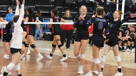 Video thumbnail: High School Activities 2021 A Volleyball | SF Christian vs. Wagner