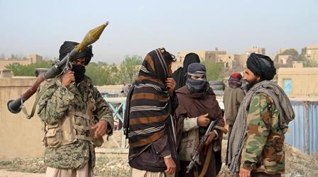 Video thumbnail: PBS NewsHour Taliban gains territory, may seek 'complete return to power'