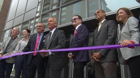 Video thumbnail: NJTV News New Brunswick cuts the ribbon on new Performing Arts Center