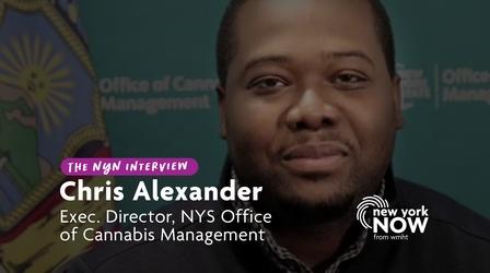 Video thumbnail: New York NOW Chris Alexander on New York's Legal Marijuana Roll-Out
