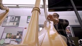 Video thumbnail: American Black Journal Cass Tech Harp and Vocal Program