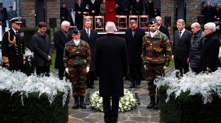 Video thumbnail: PBS NewsHour Ceremony marks 75 years since brutal Battle of the Bulge