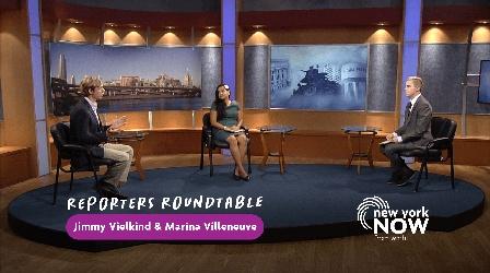 Video thumbnail: New York NOW Reporters Roundtable: Hochul's First 45 Days
