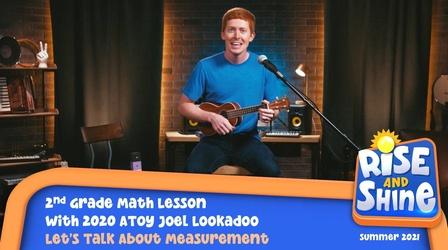 Video thumbnail: Rise and Shine Math Joel Lookadoo Measurement