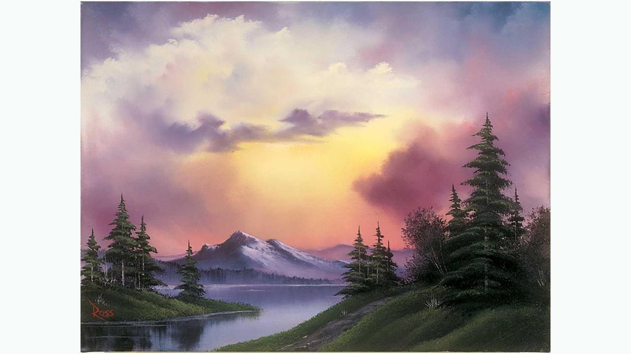 The Best of the Joy of Painting Sunset Aglow airing Mon, Sep 28 10:30 am