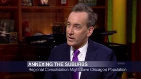 Video thumbnail: Chicago Tonight Regional Consolidation Might Save Chicago, Author Says