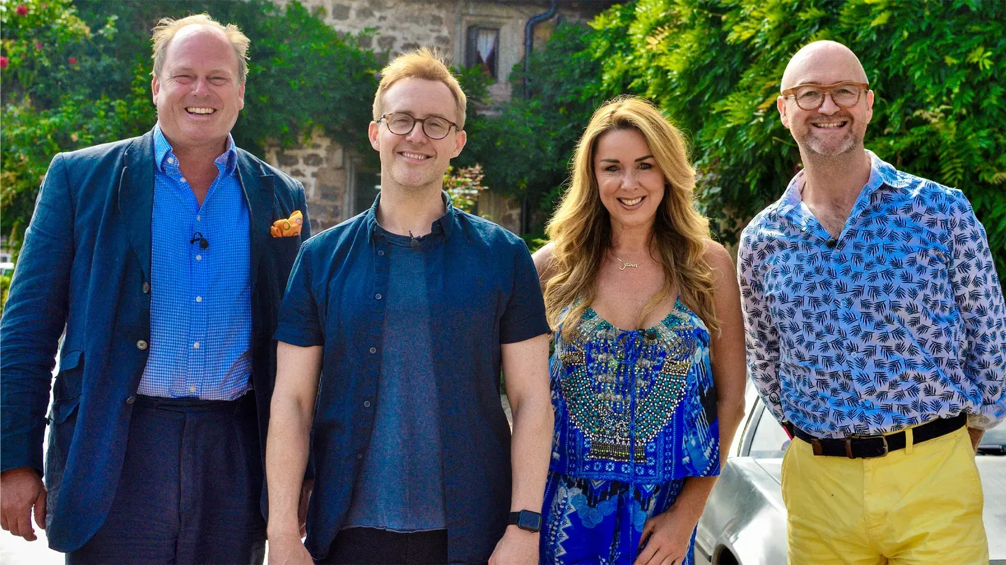 Ian 'H' Watkins and Claire Sweeney