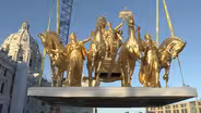Quadriga Returns to Capitol