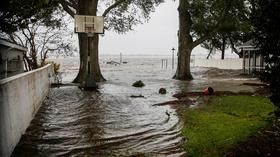 Video thumbnail: PBS NewsHour Florence's sluggish pace promises to prolong storm misery