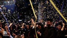 Video thumbnail: PBS NewsHour 'High-tech, high-touch' support for college students