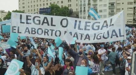 Video thumbnail: PBS NewsHour Why Latin American countries are legalizing abortion