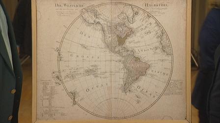 Video thumbnail: Antiques Roadshow Appraisal: 1797 German Western Hemisphere Map