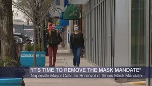 Naperville Mayor Calls for Removal of Illinois Mask Mandate
