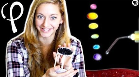 Video thumbnail: Physics Girl I built an acoustic levitator! Making liquid float on air
