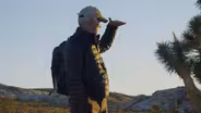 Camping on a Sky Island over a Mojave Yucca