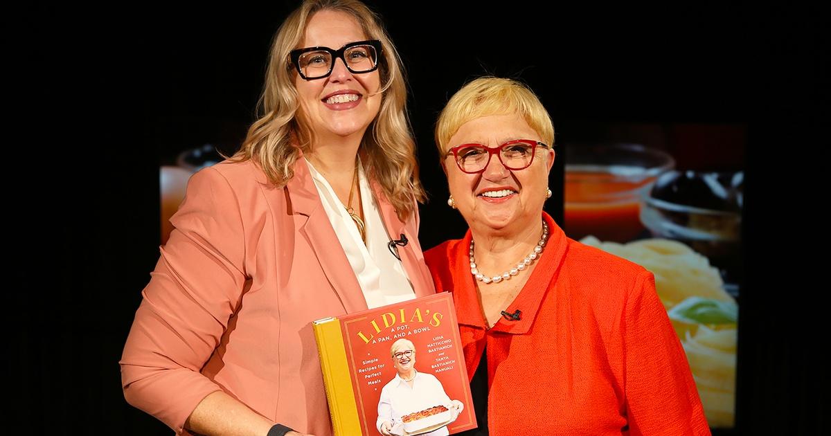A Word on Words Lidia's a Pot, a Pan, and a Bowl Lidia Bastianich