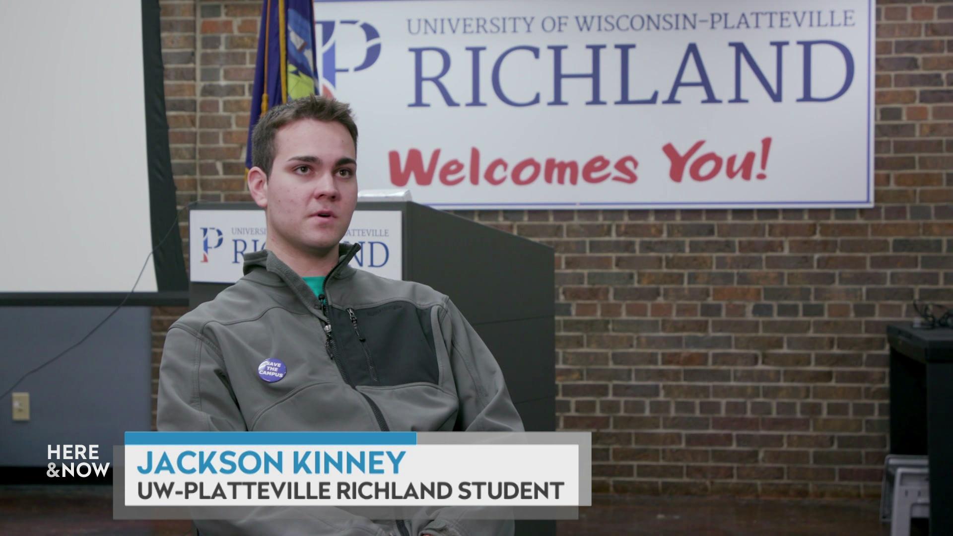 Students at UW-Platteville Richland navigate its closure