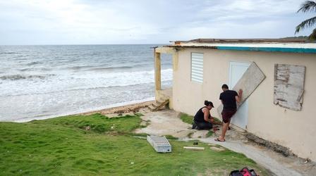 Video thumbnail: PBS NewsHour Puerto Rico spared as Hurricane Dorian hits Virgin Islands