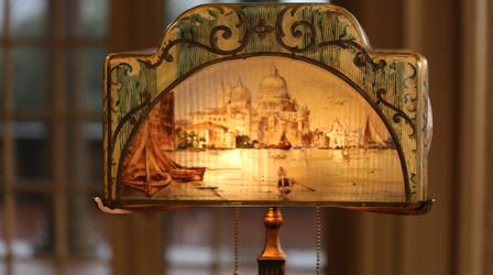 Video thumbnail: Antiques Roadshow Appraisal: Pairpoint Puffy Roma Shade Table Lamp, ca 1905