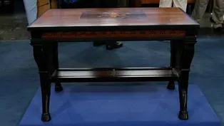 Appraisal: Aesthetic-style Library Table