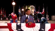 Host Alfonso Ribeiro, Elmo, and Cookie Monster Say Goodnight