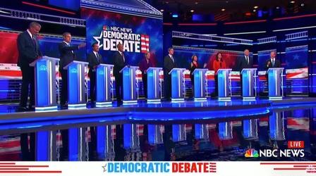 Video thumbnail: Almanac A Take on the Week’s Democratic Presidential Debates