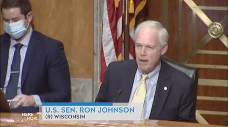 Video thumbnail: Here and Now Homeland Security Committee Approves Vaccine Therapies