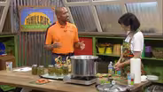 Lawn Fertilizer & Canning Green Beans