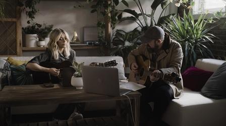 Video thumbnail: American Anthems Lindsay Ell and Kristian Bush Write "Let The Words Come Out"