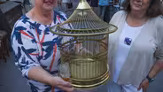 Appraisal: Hendryx Co. Brass Bird Cages, ca. 1930