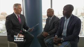 Video thumbnail: One-on-One Michael K. Williams & Dominic Dupont; Father Greg Boyle