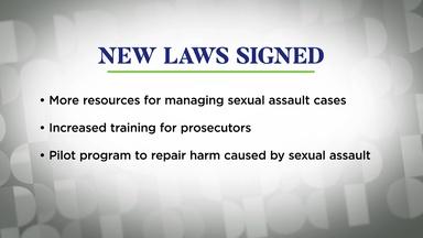 New NJ laws for sexual assault survivors, LGBTQ veterans