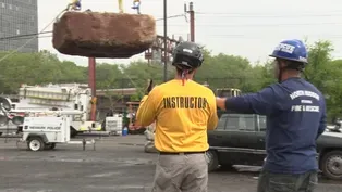 Firefighters undergo urban search and rescue training