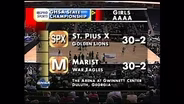 GHSA 4A Girls Final: St. Pius vs. Marist