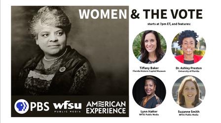 Video thumbnail: WFSU Documentary & Public Affairs Women and The Vote: Screening and Discussion